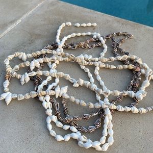 Summer Shell necklaces